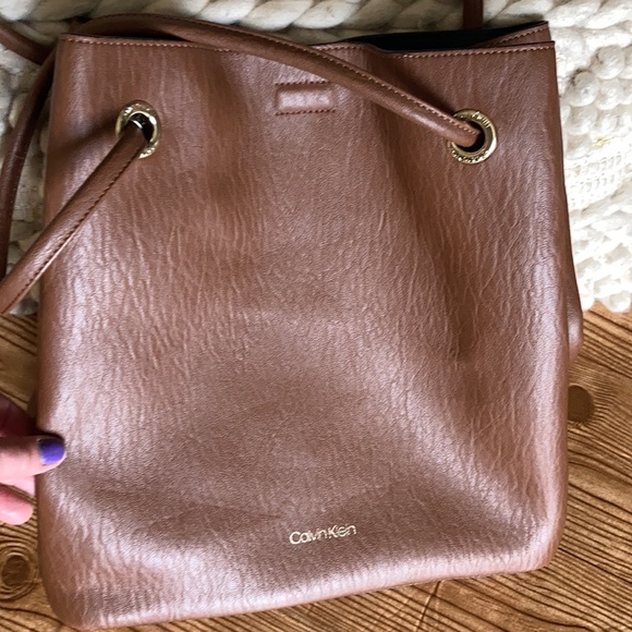 Calvin Klein Gabrianna Bubble Lamb Tote - Picture 2 of 8